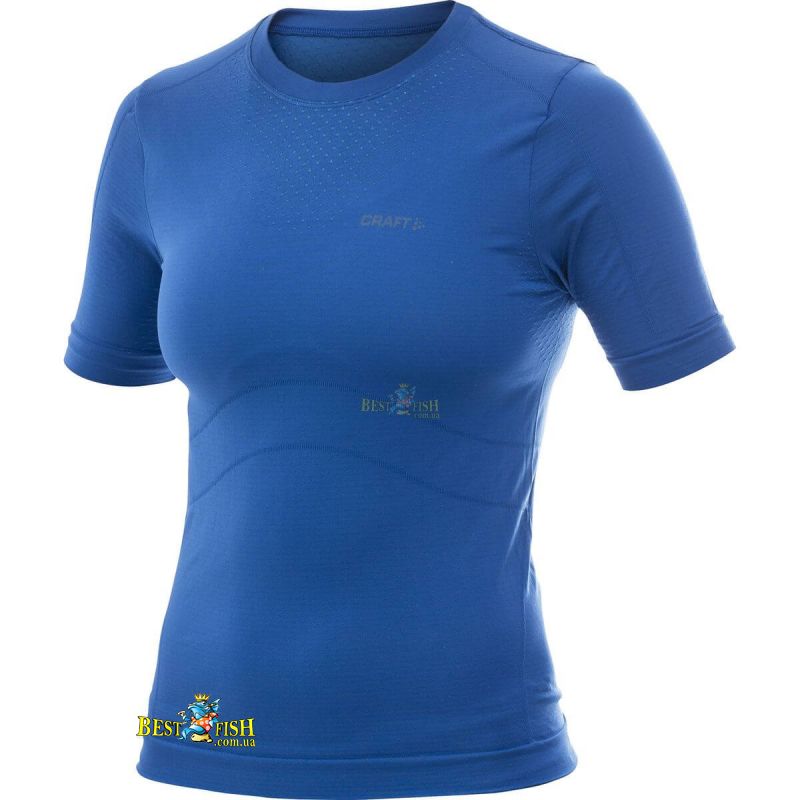 Термофутболка жіноча Craft Cool Seamless Short Sleeve синя Термофутболка жіноча Craft Cool Seamless Short Sleeve синя