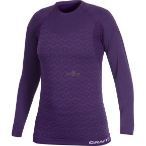 Терморубашка жіноча Craft Warm CK Wool Roundneck фіолетова