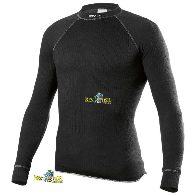 Терморубашка Craft Zero Crewneck LS чорна Терморубашка Craft Zero Crewneck LS чорна