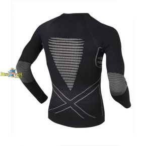 Термокофта X-Bionic Extra Warm Man Shirt Long Sleeves Roundneck Black