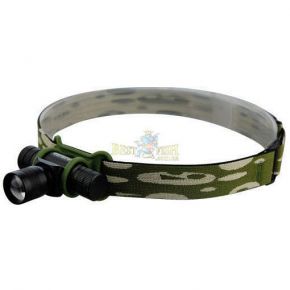 Налобний ліхтарик Bailong Police BL-6660 + Камуфляжний чохол