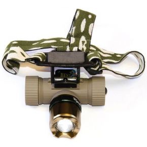 Ультрафіолетовий налобний ліхтарик Bailong Police BL-6866 Ультрафіолетовий налобний ліхтарик Bailong Police BL-6866