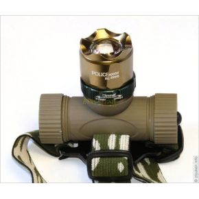 Ультрафіолетовий налобний ліхтарик Bailong Police BL-6866 Ультрафіолетовий налобний ліхтарик Bailong Police BL-6866