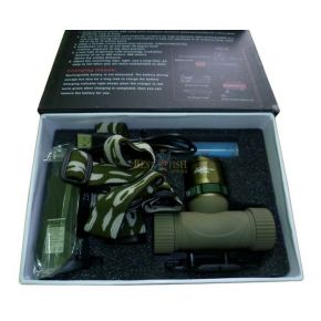 Ультрафіолетовий налобний ліхтарик Bailong Police BL-6866 Ультрафіолетовий налобний ліхтарик Bailong Police BL-6866