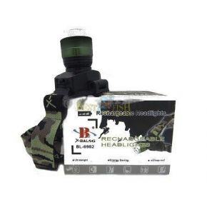 Ультрафиолетовый налобный фонарь Bailong Police Bl-6902
