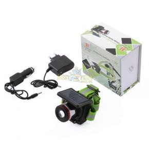 Налобний ліхтар Bailong Police BL-T855 + сонячна батарея Налобний ліхтар Bailong Police BL-T855 + сонячна батарея