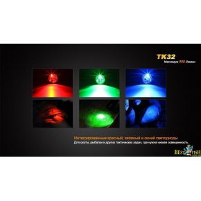 Фонарь тактический Fenix TK32 XM-L2 U2
