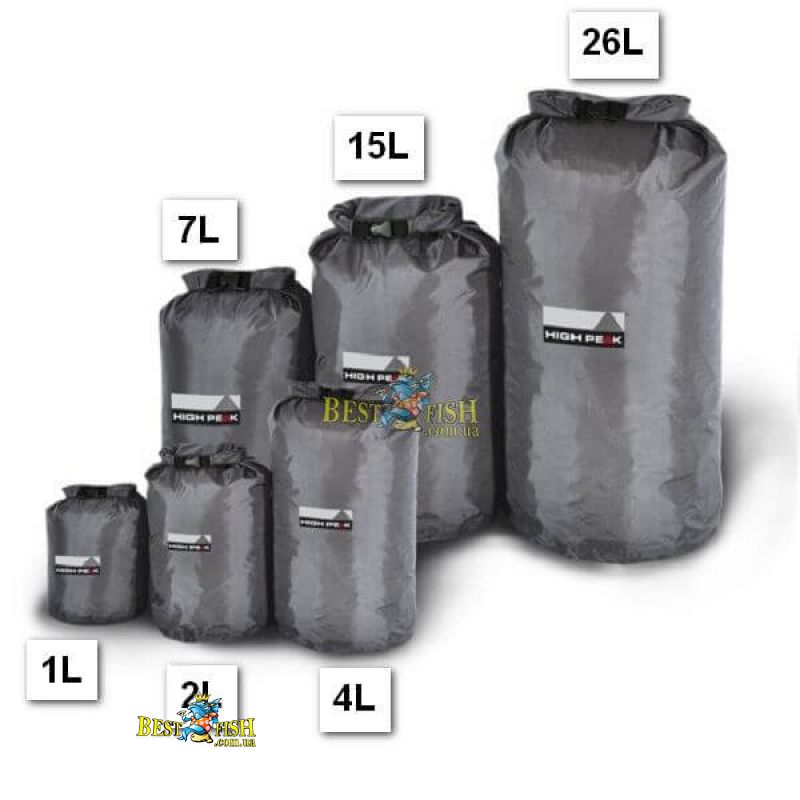 Гермомешок High Peak M 15L (Gray) Гермомешок High Peak M 15L (Gray)