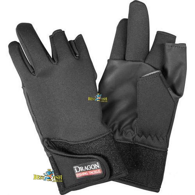 Рукавички Dragon неопрен-шкіра Рукавички Dragon неопрен-шкіра
