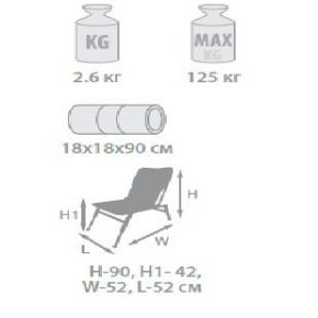 Стул складной Holiday HI-BACK CAMOU HARDWOOD Стул складной Holiday HI-BACK CAMOU HARDWOOD