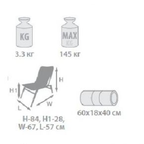 Кресло складное Holiday BEACH PRO Кресло складное Holiday BEACH PRO