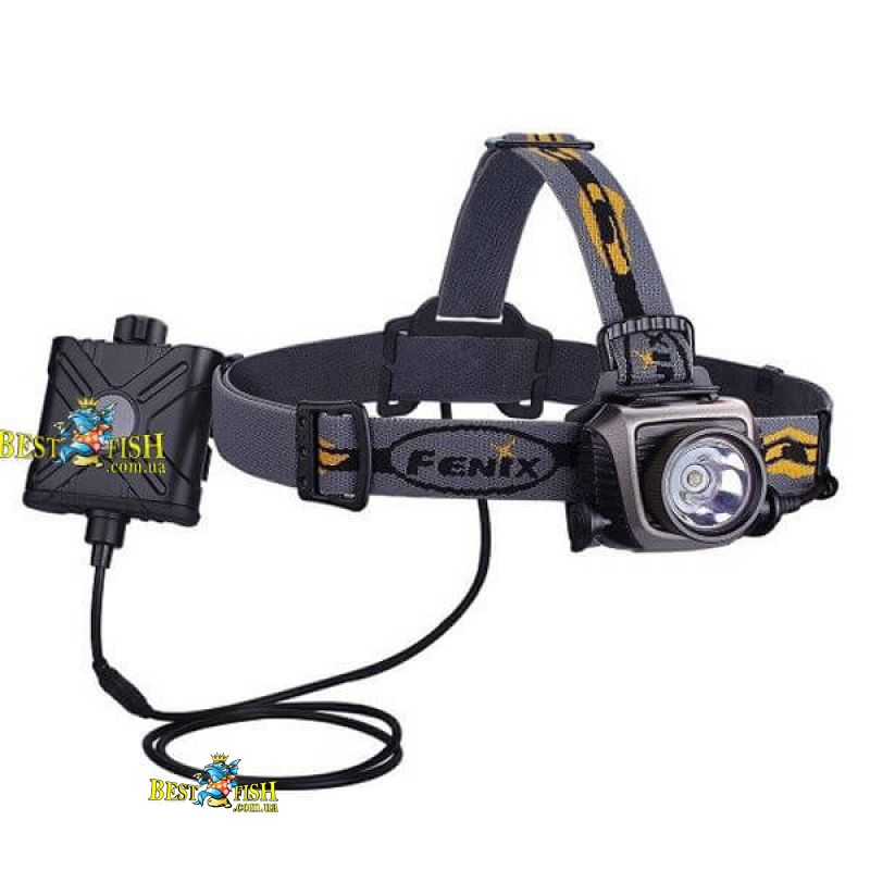 Фонарь налобный Fenix HP15 серый Фонарь налобный Fenix HP15 серый