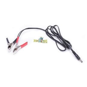 Кабель Bratfishing solar 5.5x2.1MM тато - затиск крокодил