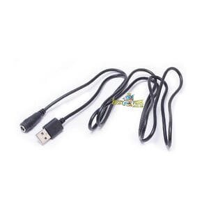 Кабель Bratfishing USB тато - solar 5.5x2.1MM мама / 1.5м