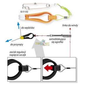 Кліпса Dragon Easy Clutch повідкова для троллінгу 2шт