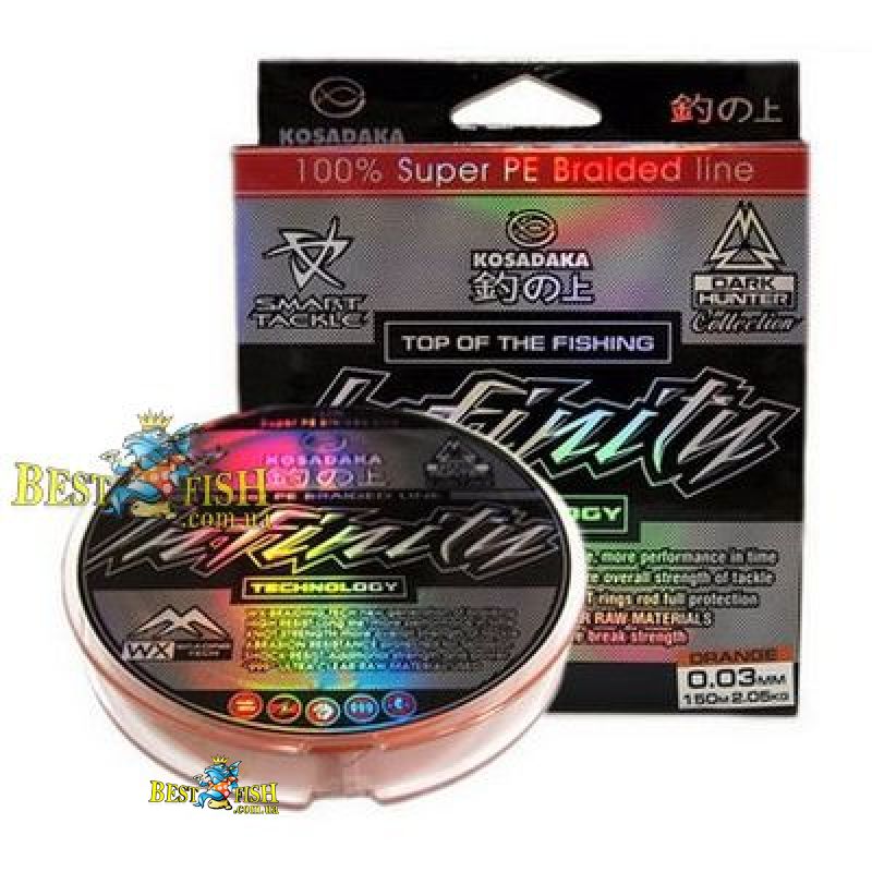 Плетений шнур Kosadaka Infinity 0.12 блакитний Плетений шнур Kosadaka Infinity 0.12 блакитний