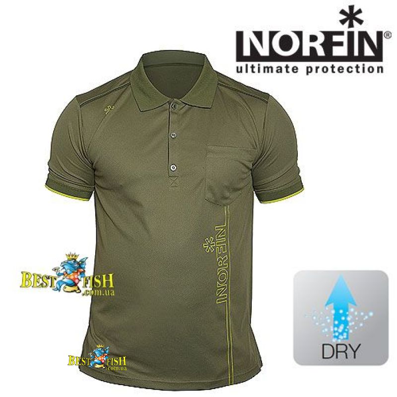Сорочка поло Norfin GREEN Сорочка поло Norfin GREEN