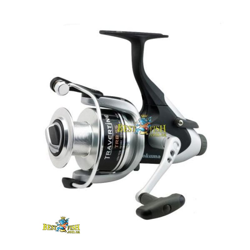 Катушка безинерционная с бейтраннером Okuma TRAVERTINE BAITFEEDER 65 Катушка безинерционная с бейтраннером Okuma TRAVERTINE BAITFEEDER 65