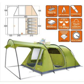 Палатка Vango Calder 500 Herbal