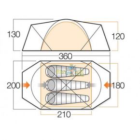 Палатка Vango Sigma 300+ River