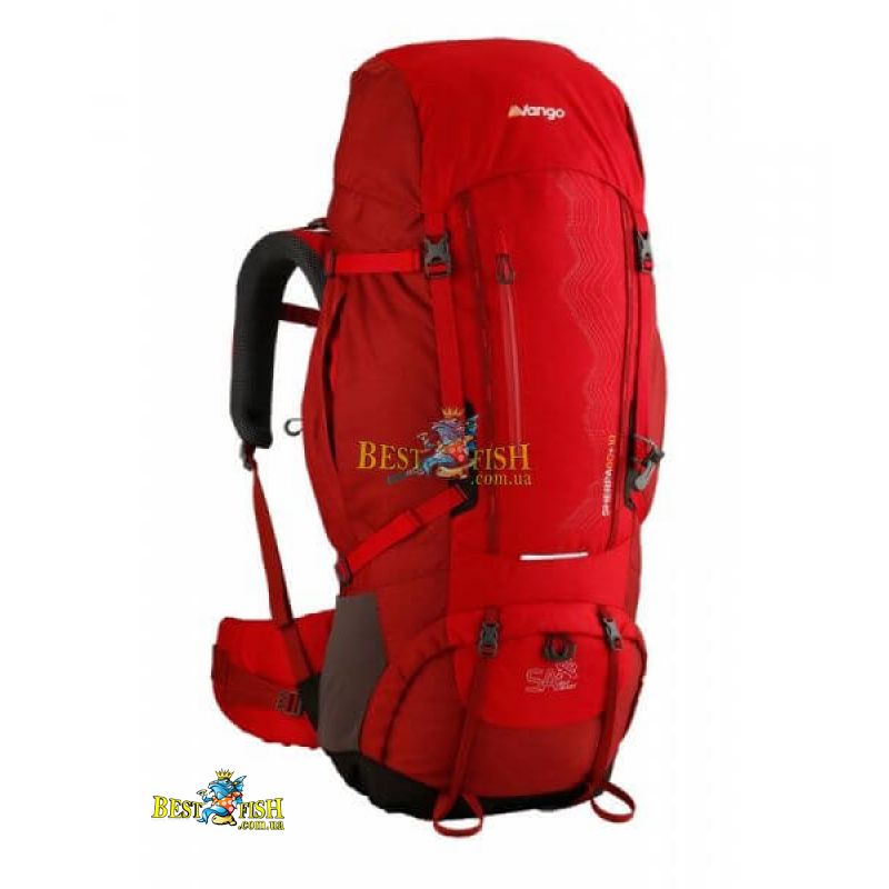 Рюкзак Vango Sherpa 60+10 Lava Red Рюкзак Vango Sherpa 60+10 Lava Red