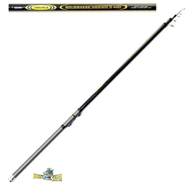 Вудилище поплавковою з кільцями Salmo Sniper Bolognese Medium M 300 3-15 Вудилище поплавковою з кільцями Salmo Sniper Bolognese Medium M 300 3-15