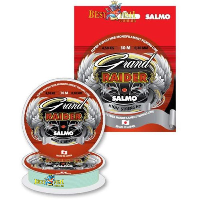 Леска монофильная Salmo Grand RAIDER 030/012 Леска монофильная Salmo Grand RAIDER 030/012