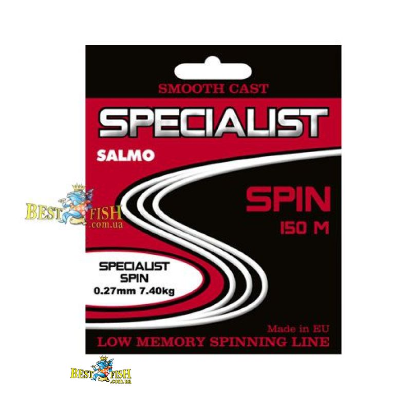 Леска монофильная Salmo SPECIALIST SPIN 150/035 Леска монофильная Salmo SPECIALIST SPIN 150/035