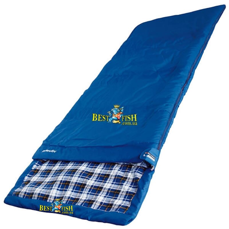Спальный мешок High Peak Highland / +4°C (Right) blue Спальный мешок High Peak Highland / +4°C (Right) blue