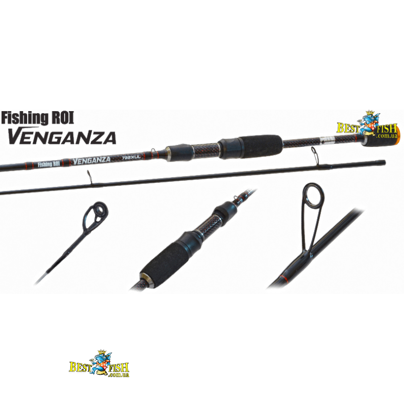 Спінінг Fishing Roi Venganza 2.07m 0.7-5g Спінінг Fishing Roi Venganza 2.07m 0.7-5g