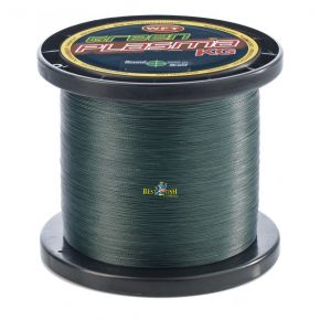 Плетеный шнур WFT Plasma Green 0,18мм 22кг 3000м