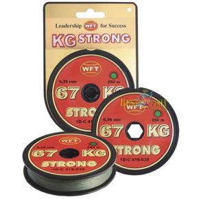 Плетеный шнур WFT KG 0,39мм (250m) 67KG