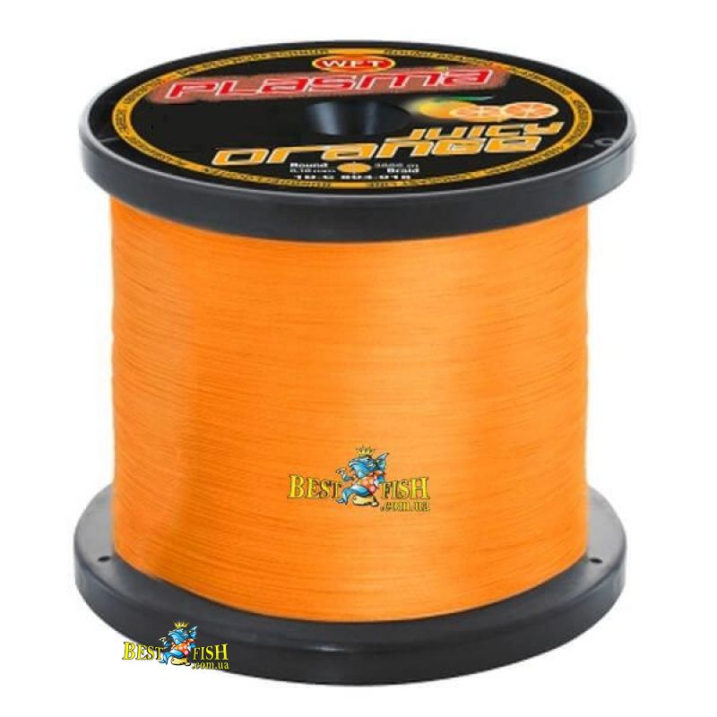 Плетеный шнур WFT Plasma Juicy Orange 0,10мм 12кг 3000м Плетеный шнур WFT Plasma Juicy Orange 0,10мм 12кг 3000м