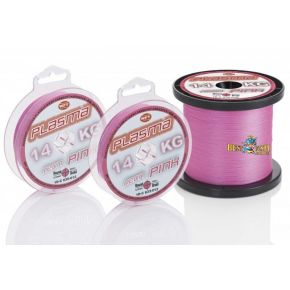 Плетеный шнур WFT Plasma Pink 0,08мм 8кг 3000м