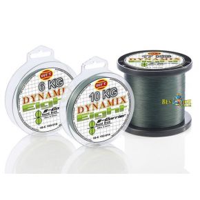 Плетеный шнур WFT Round Dynamix 8 Green 0,12мм 8кг 2000м