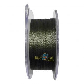 Плетеный шнур WFT Round Dynamix Green 0,08мм 7кг 3000м