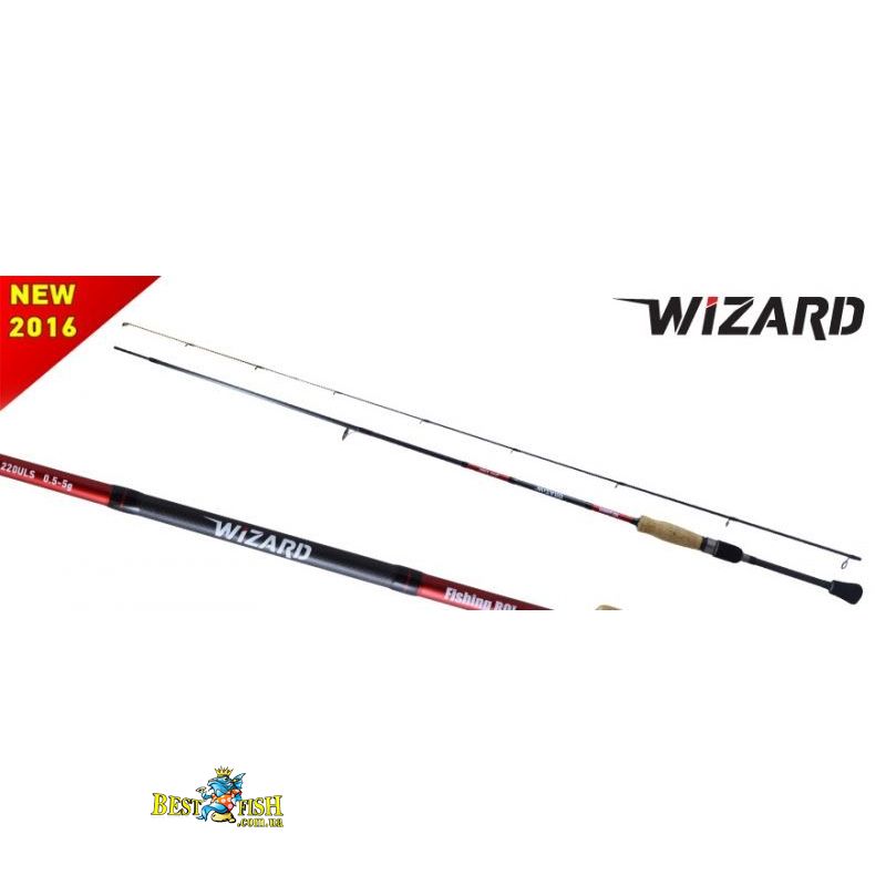 Спінінг Fishing ROI Wizard 2.2 м 0.5-5 г (202-732ULS) Спінінг Fishing ROI Wizard 2.2 м 0.5-5 г (202-732ULS)