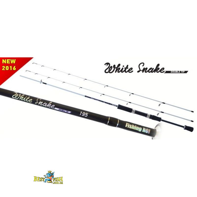 Спінінг Fishing ROI White Snake 1st tip 2-9g 2nd tip 15g 2.10m Спінінг Fishing ROI White Snake 1st tip 2-9g 2nd tip 15g 2.10m