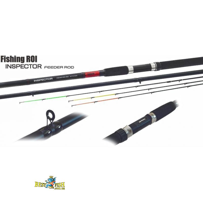 Вудилище Fishing ROI Inspector feeder 3.30m 3 + 3 90g Вудилище Fishing ROI Inspector feeder 3.30m 3 + 3 90g