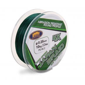 Шнур Lineaeffe Japan Braid 4X 150m 0.14mm / 6.80kg зелений