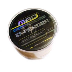 Волосінь DAM MAD D-Fender Carp Line 850m 0.38mm / 11.4kg коричневий