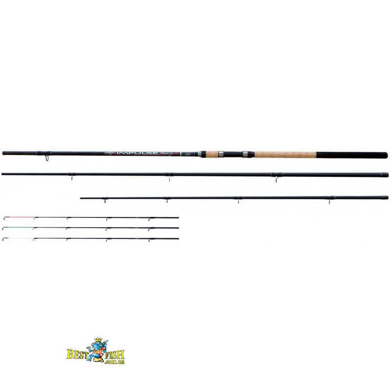 Фідер Lineaeffe Team Specialist Impulse Feeder 3.6м 120гр Фідер Lineaeffe Team Specialist Impulse Feeder 3.6м 120гр