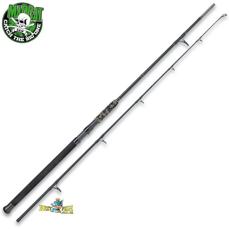 Спінінг DAM MADCAT Black Spin G2 2.40м 40-150гр Спінінг DAM MADCAT Black Spin G2 2.40м 40-150гр