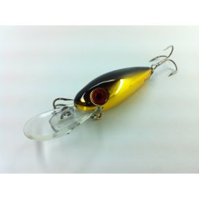 Воблер Halco Combat H51 Chrome Gold Black Back Воблер Halco Combat H51 Chrome Gold Black Back