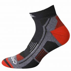 Треккинговые носки Accapi Trekking Ultralight Crew 999 black/red 