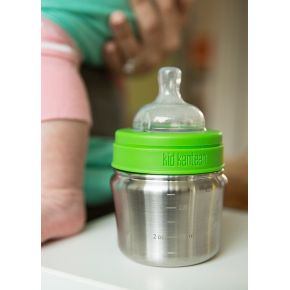 Пляшка для годування Kid Kanteen Baby Bottle Brushed Stainless 148 ml Пляшка для годування Kid Kanteen Baby Bottle Brushed Stainless 148 ml
