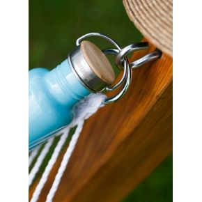 Стальная крышка с бамбуком Klean Kanteen Stainless Unibody Bamboo Cap