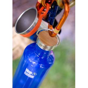 Стальная крышка с бамбуком Klean Kanteen Stainless Unibody Bamboo Cap
