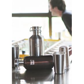 Термофляга для пива и газированных напитков Klean Kanteen Growler Brushed Stainless 946 ml Термофляга для пива и газированных напитков Klean Kanteen Growler Brushed Stainless 946 ml