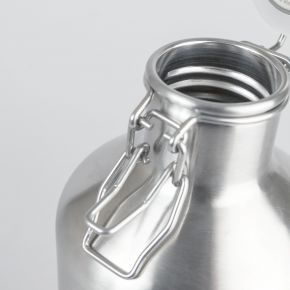 Термофляга для пива и газированных напитков Klean Kanteen Growler Brushed Stainless 946 ml Термофляга для пива и газированных напитков Klean Kanteen Growler Brushed Stainless 946 ml